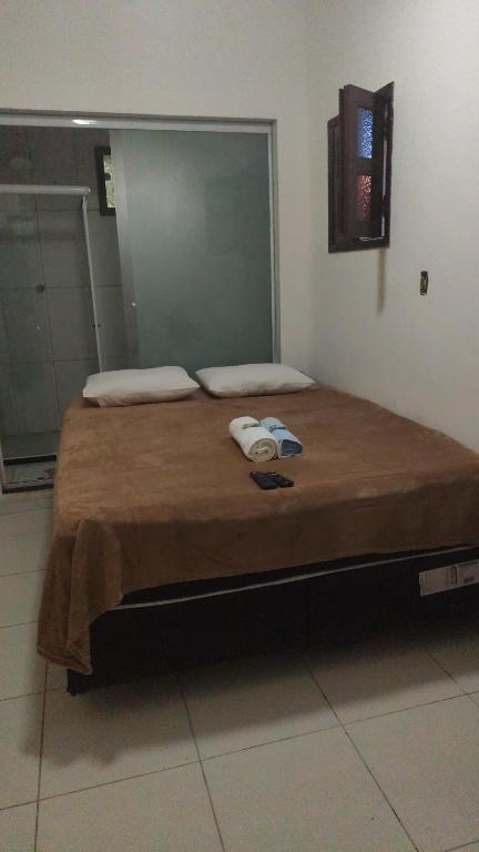 Postel nebo postele na pokoji v ubytování Pousada Horizonte