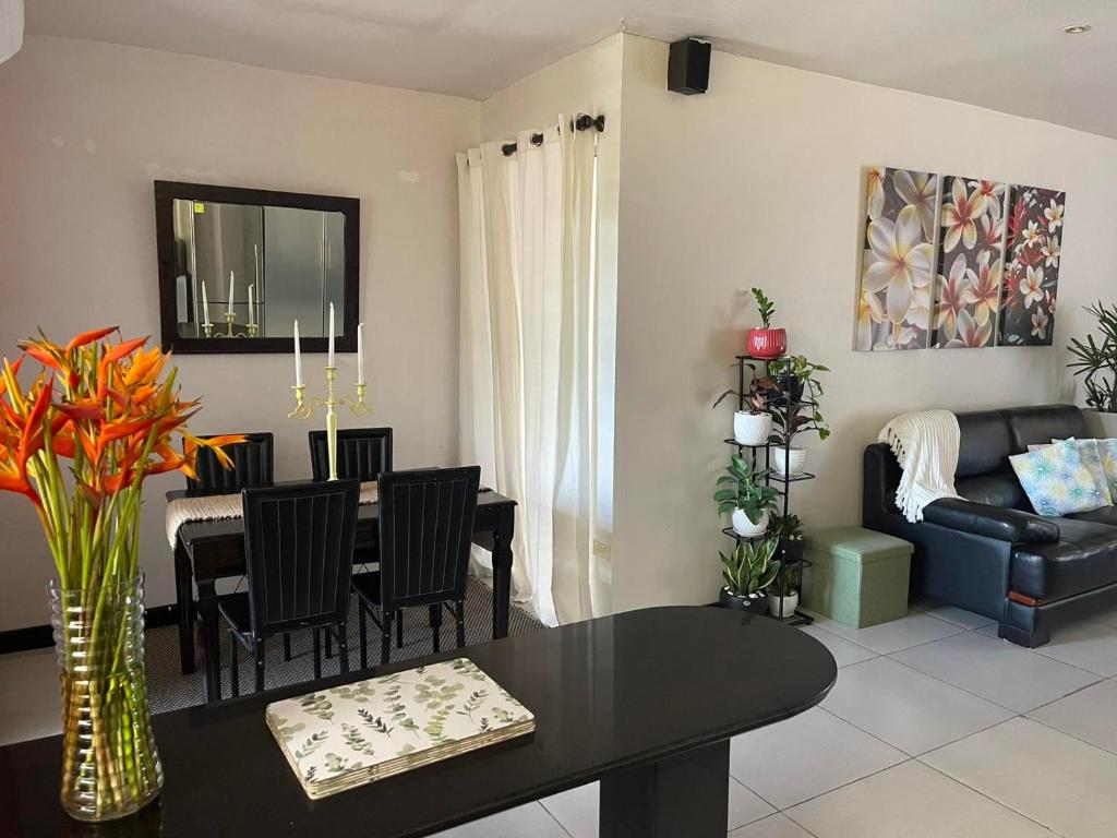 Posezení v ubytování 2 Bedroom Apartment in Suva City
