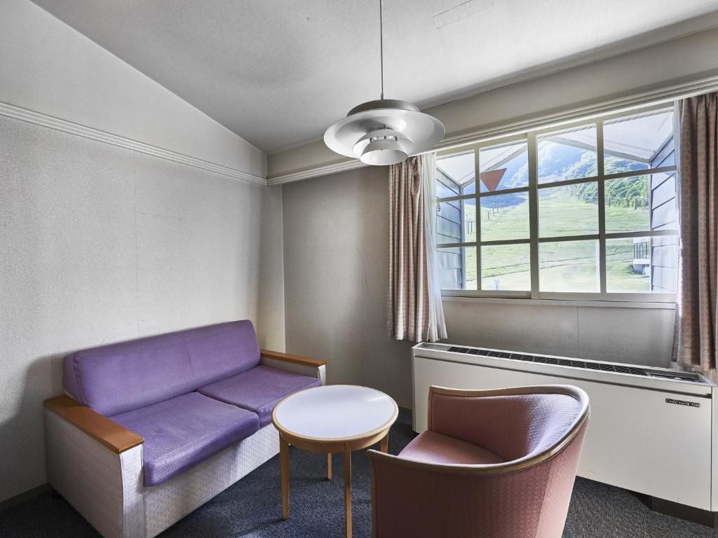 Posezení v ubytování Hakuba Alps Hotel