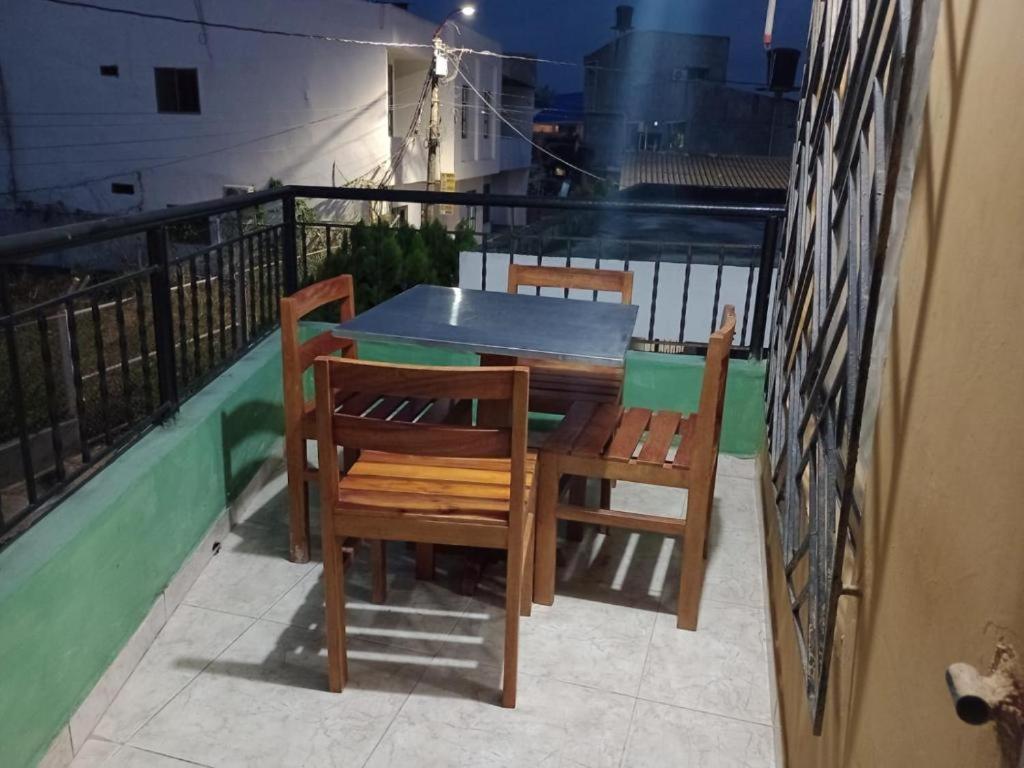 Balkón nebo terasa v ubytování Apartamentos Poseidon