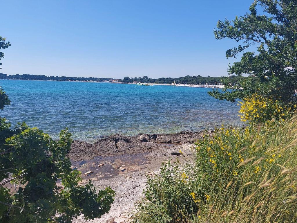 Fotografie z fotogalerie ubytování Appartement mit Meerblick, Terrasse, Klima, WLAN, Parkplatz und nur knapp 900 Meter vom kristallklaren Meer entfernt v destinaci Ližnjan