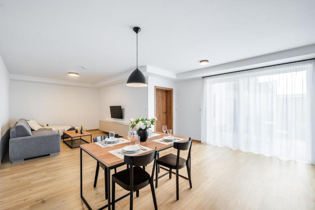 Posezení v ubytování Apartmány Lošov