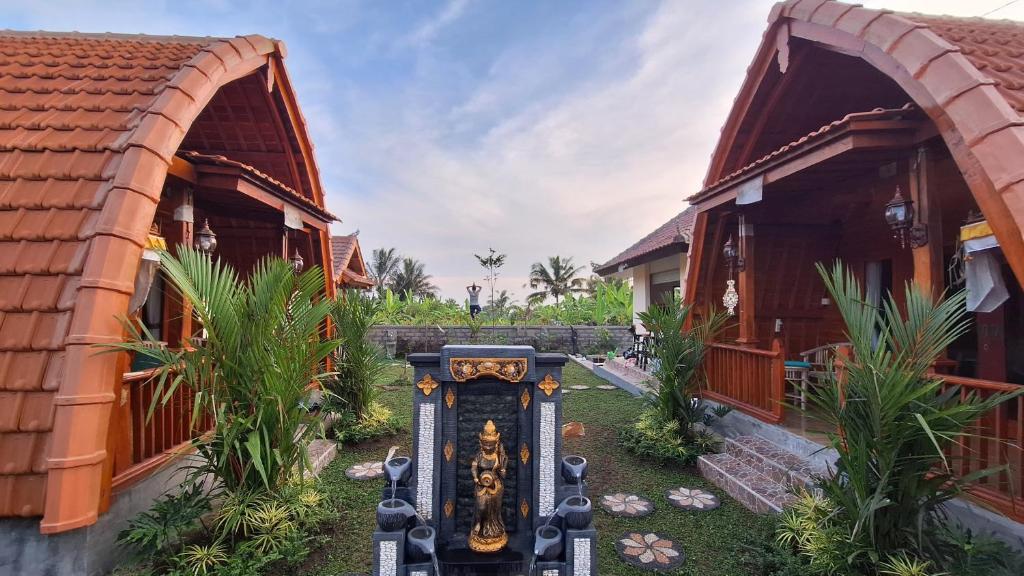Κήπος έξω από το Green Pacing Lodge