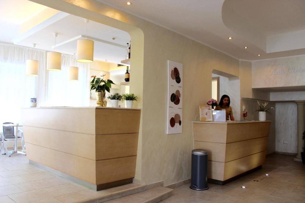 Vstupní hala nebo recepce v ubytování King Hotel