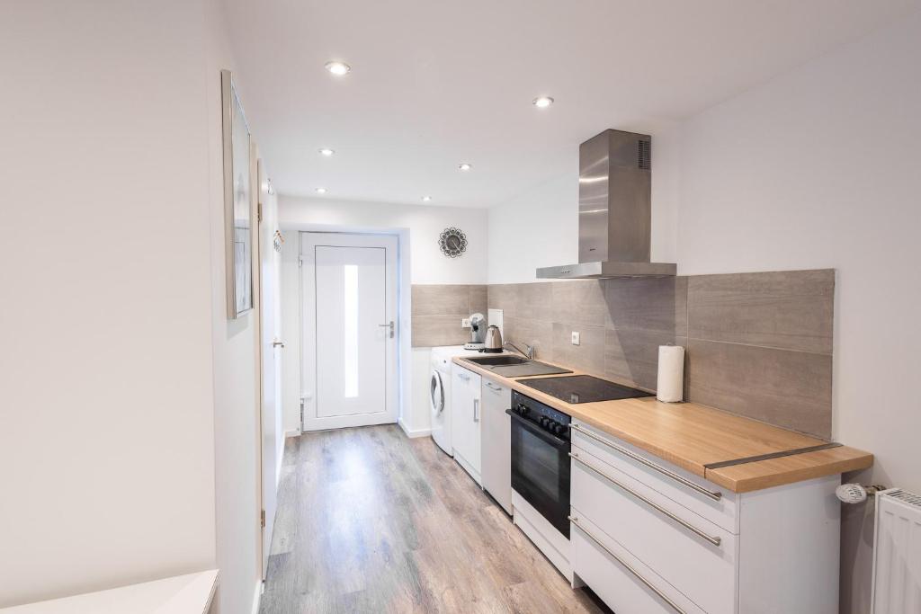 Køkken eller tekøkken på Sunnyside Apartment