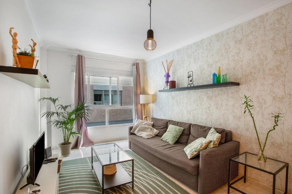 Χώρος καθιστικού στο Exposito's Vacation Home