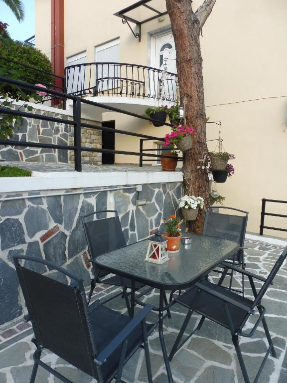 Balkón nebo terasa v ubytování HELIANTHOS VILLA - APARTMENT No2