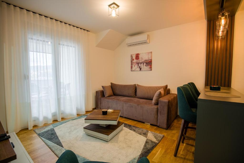 Posezení v ubytování TOP VIEW apartment 39