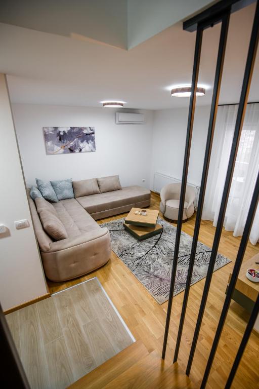 Posezení v ubytování TOP VIEW apartment 44