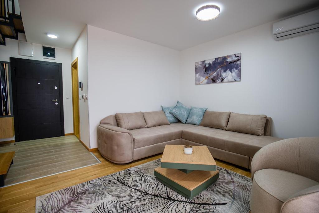 Posezení v ubytování TOP VIEW apartment 44