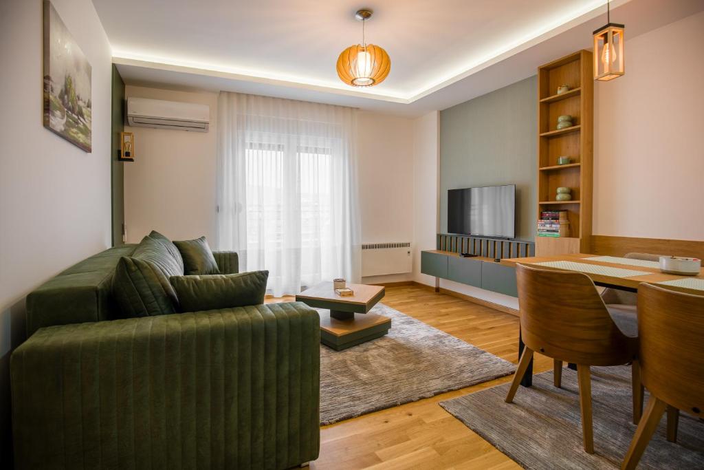 Posezení v ubytování TOP VIEW apartment 46