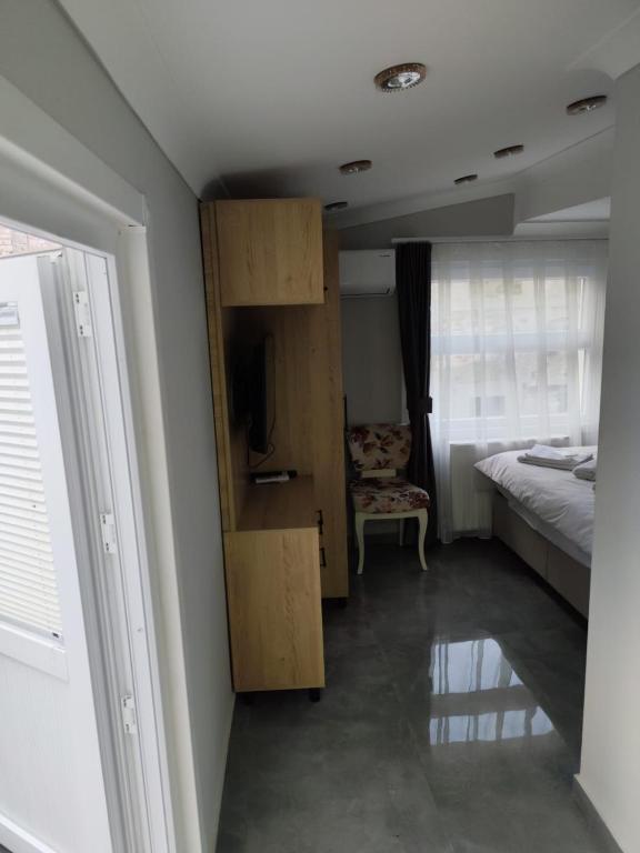 Postel nebo postele na pokoji v ubytování moonlight hotel