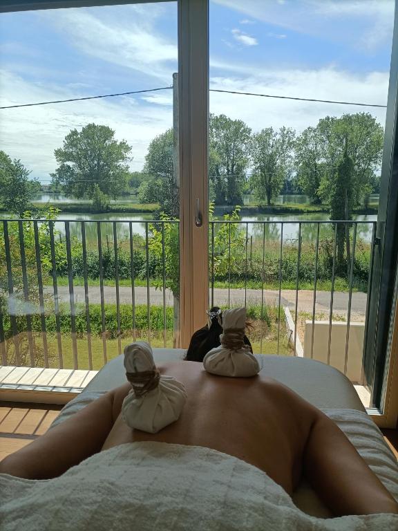 Balkón nebo terasa v ubytování Alloggio Il Gelso