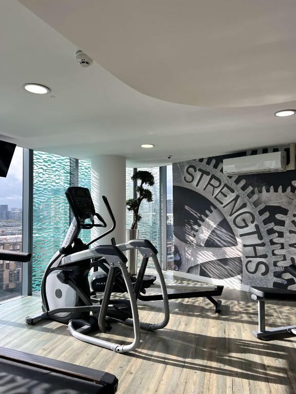 Fitness centrum a/nebo fitness zařízení v ubytování Radisson Blu Hotel, Birmingham