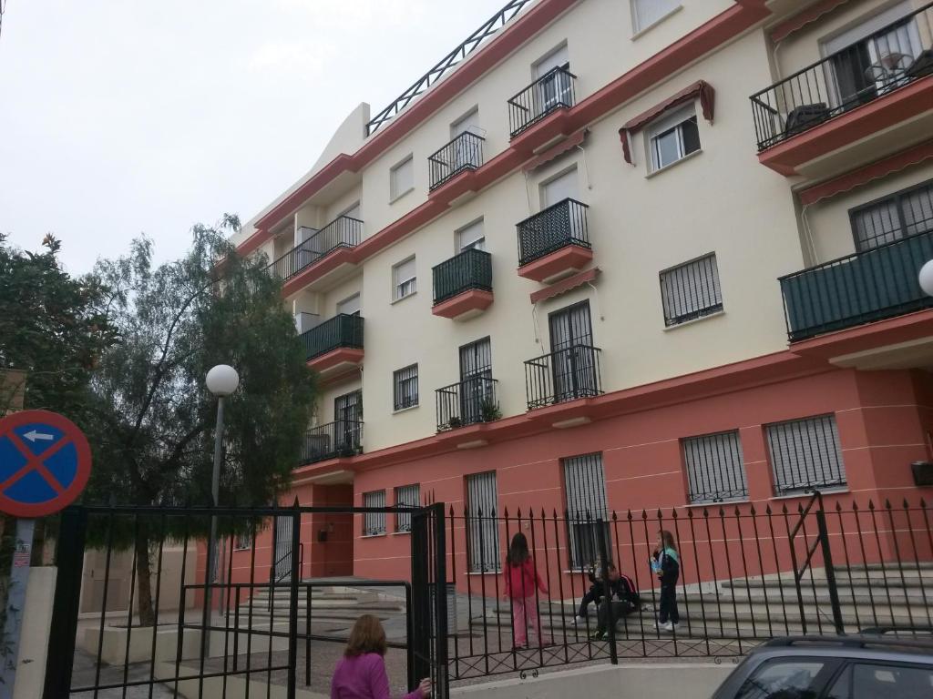 Budynek, w którym mieści się apartament