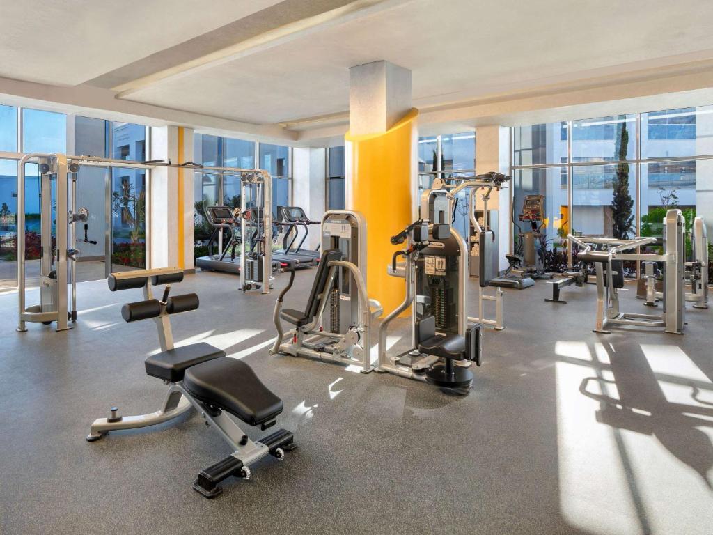 Fitness centrum a/nebo fitness zařízení v ubytování Rixos Radamis Sharm El Sheikh