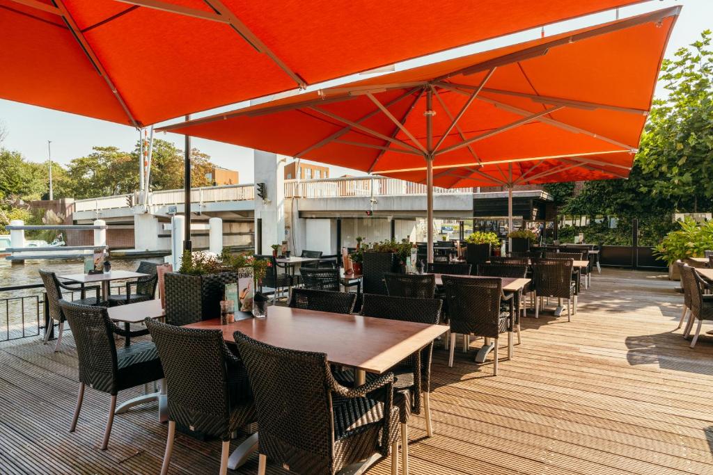 Restaurace v ubytování Van der Valk Hotel Leiden