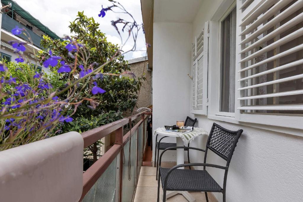 Balkón alebo terasa v ubytovaní Apartments Ivica