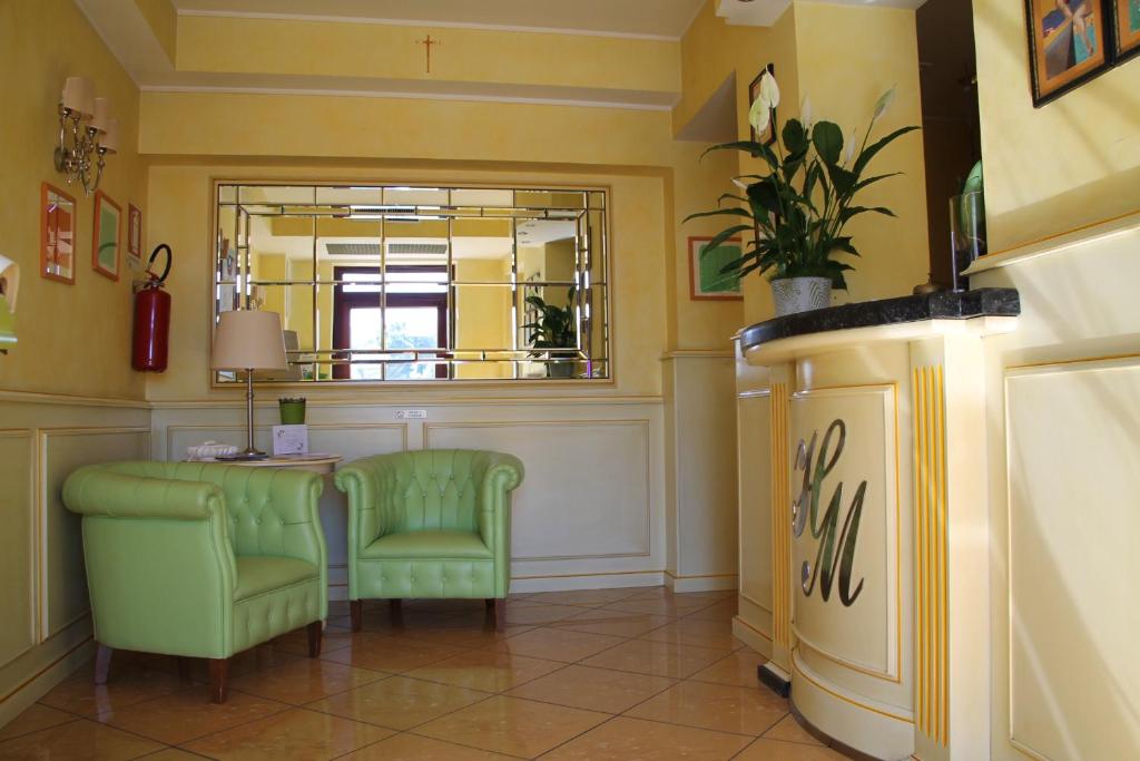 Posezení v ubytování Hotel Matteotti