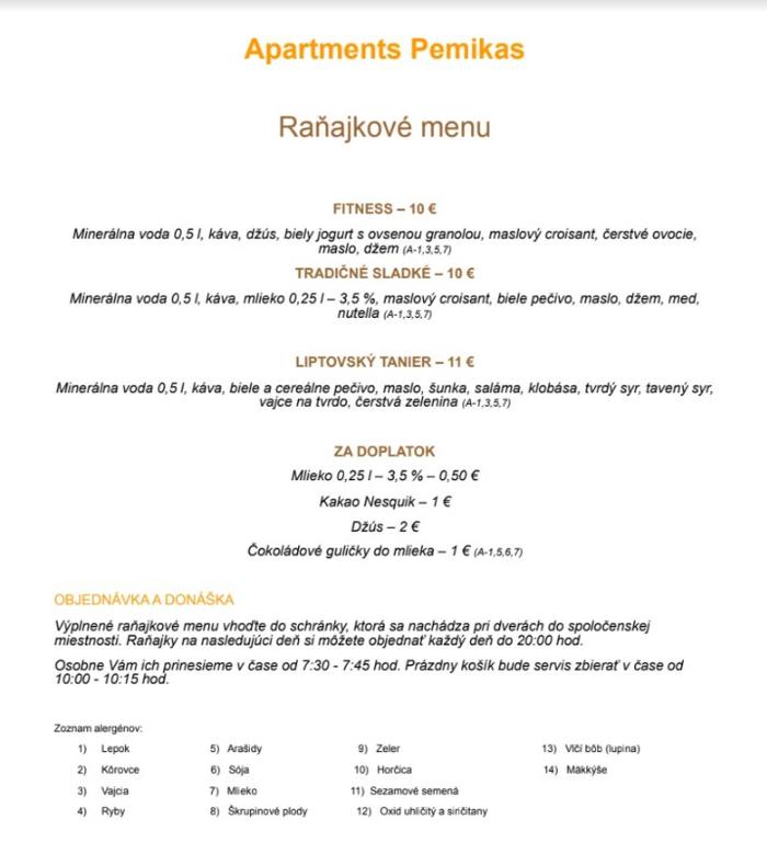 Fotografia z galérie ubytovania Apartments Pemikas II v Liptovskom Mikuláši