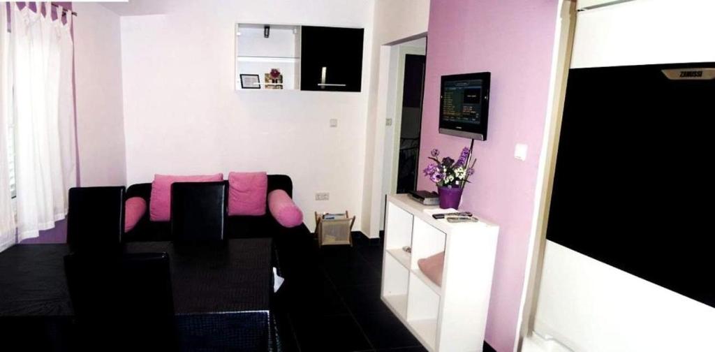 Posezení v ubytování Apartments Jadra