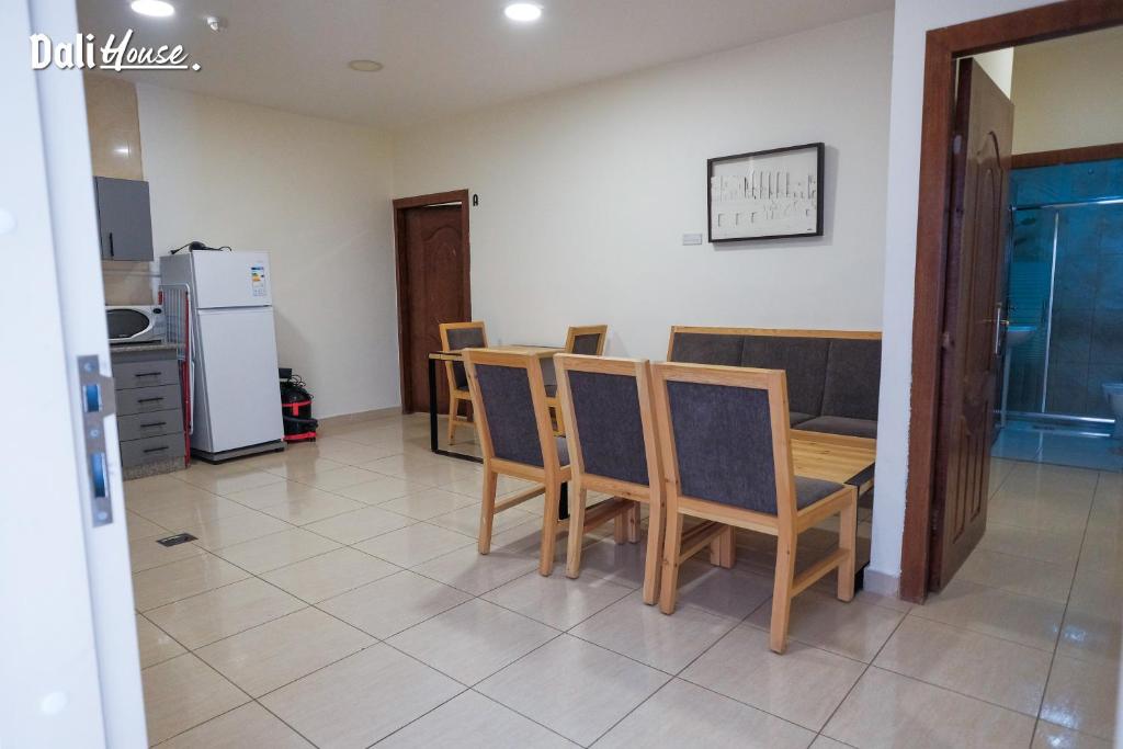 Kuchyň nebo kuchyňský kout v ubytování Dali House