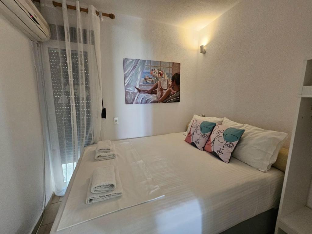 Postel nebo postele na pokoji v ubytování Corfu Dream Holidays Villas