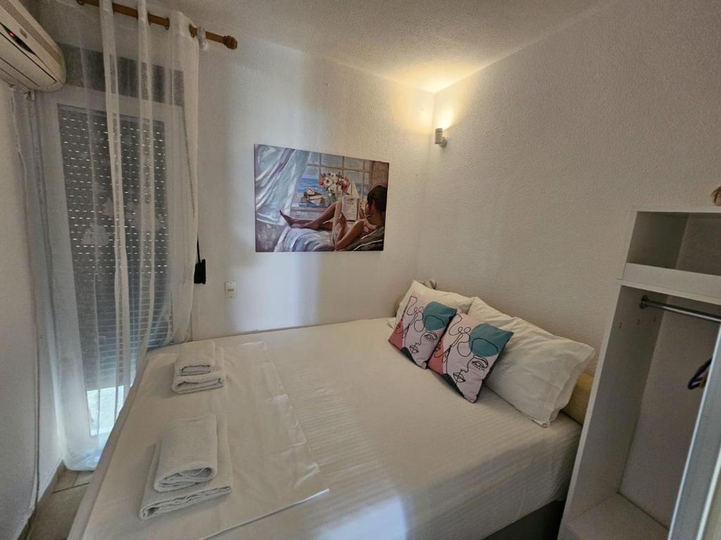 Postel nebo postele na pokoji v ubytování Corfu Dream Holidays Villas