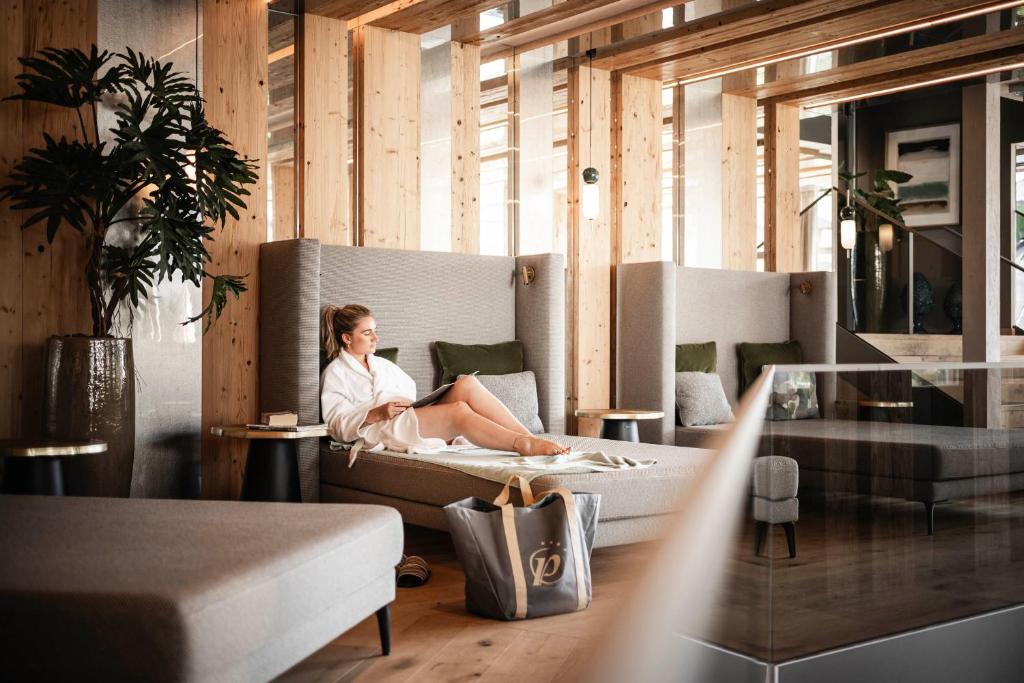 Posedenie v ubytovaní Wohlfühlresort Peternhof