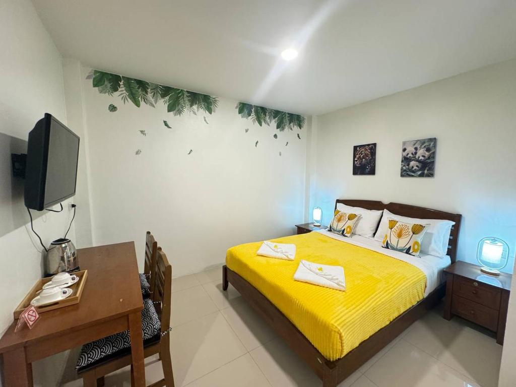 Postel nebo postele na pokoji v ubytování Pupa Rooms