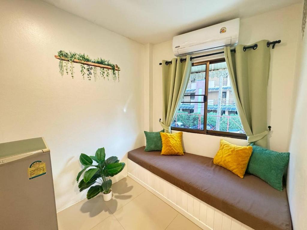 Posezení v ubytování Pupa Rooms