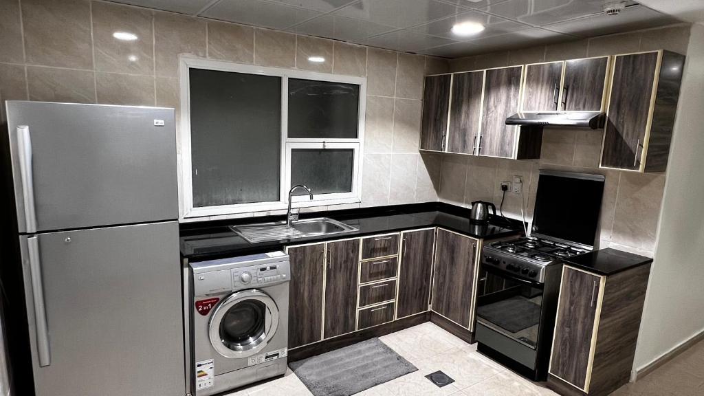 Nhà bếp/bếp nhỏ tại Big Cozy Studio