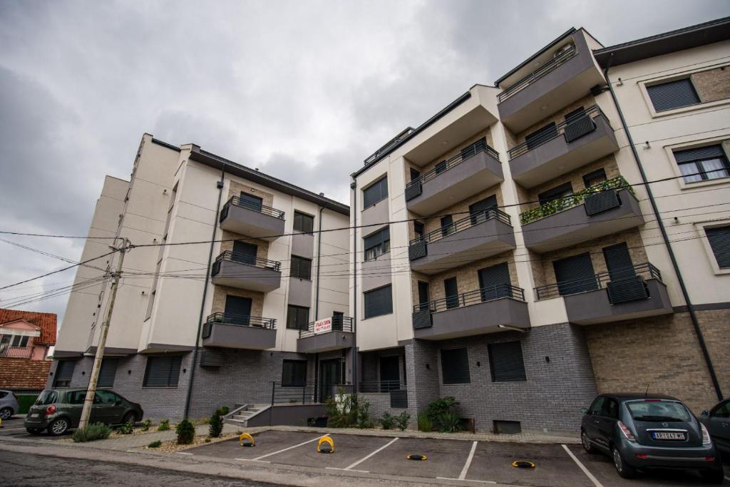 Budova, kde se apartmán nachází
