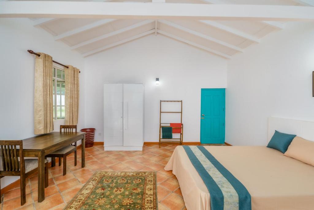 Postel nebo postele na pokoji v ubytování Amy's Haven