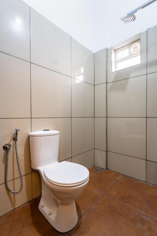 Koupelna v ubytování Yaad Residency