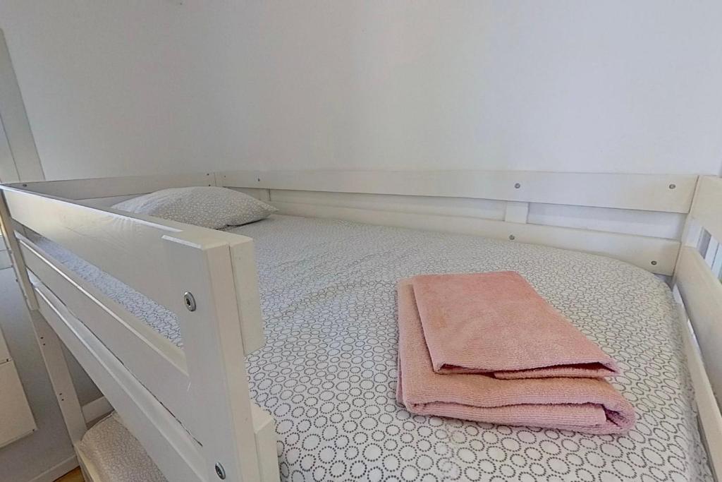 Postel nebo postele na pokoji v ubytování Résidences Sopramare
