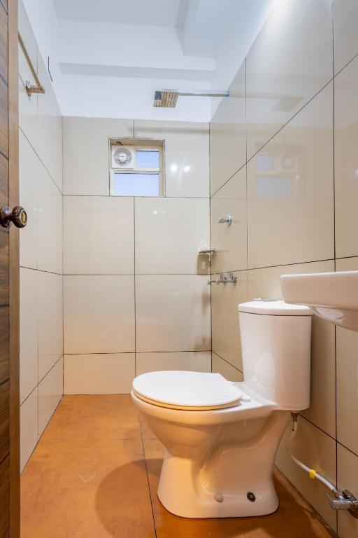 Koupelna v ubytování Yaad Residency