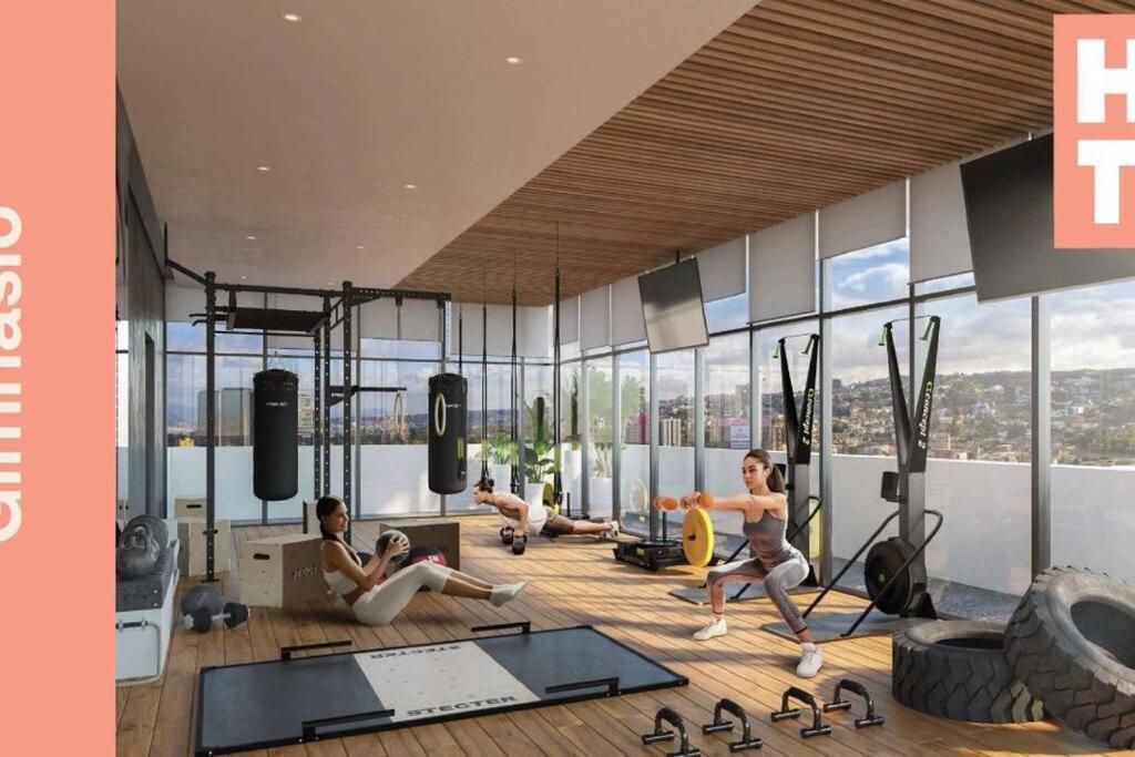 Fitness centrum a/nebo fitness zařízení v ubytování Private and secure Downtown apt