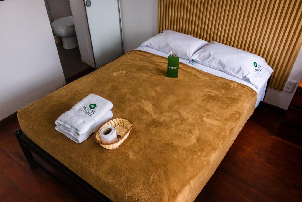 Letto o letti in una camera di Hostel Prada