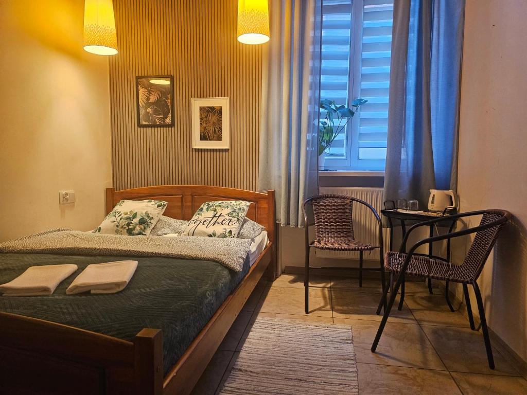 Postel nebo postele na pokoji v ubytování Deja Vu Hostel