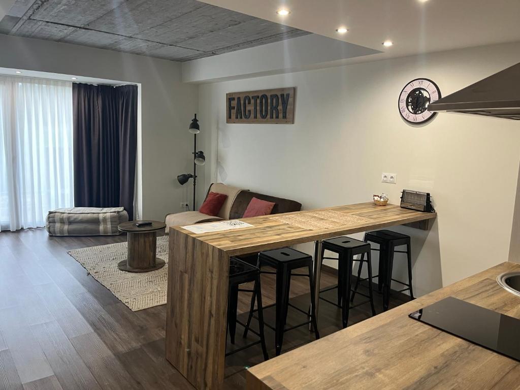 Posezení v ubytování Apartamentos Estela de Altamira