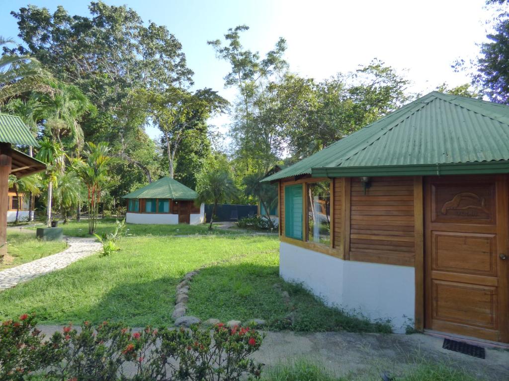 Zahrada ubytování Corcovado Beach Lodge