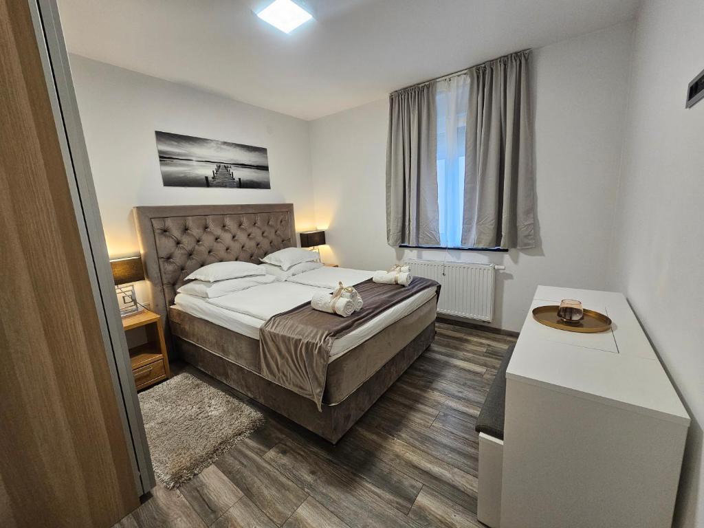 Posteľ alebo postele v izbe v ubytovaní Villa Agram