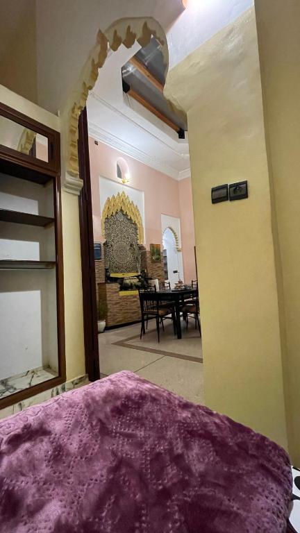 Posezení v ubytování Riad Dar Al Manzah
