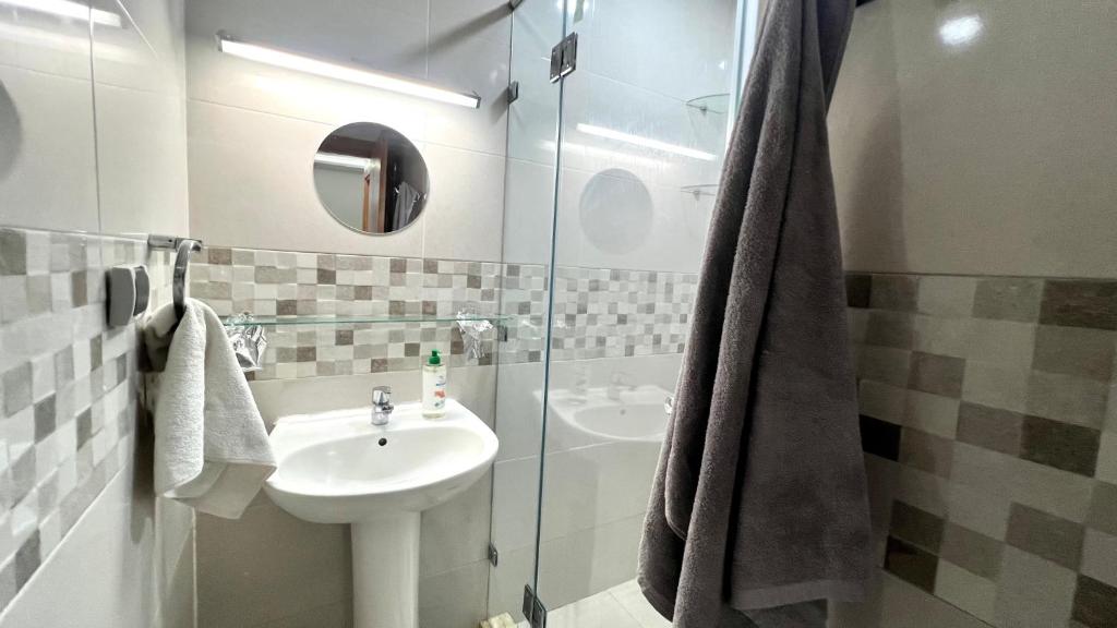 Koupelna v ubytování Appart Prestige au Centre de Rabat Luxe & Confort