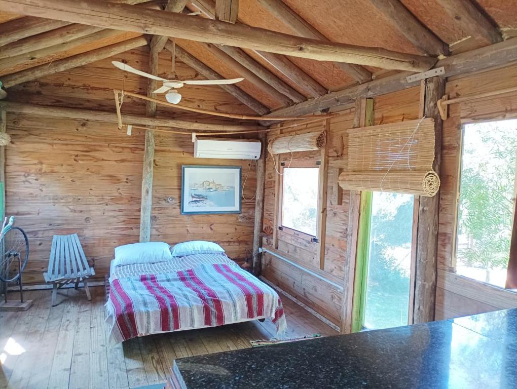 Postel nebo postele na pokoji v ubytování Casas Punta Negra