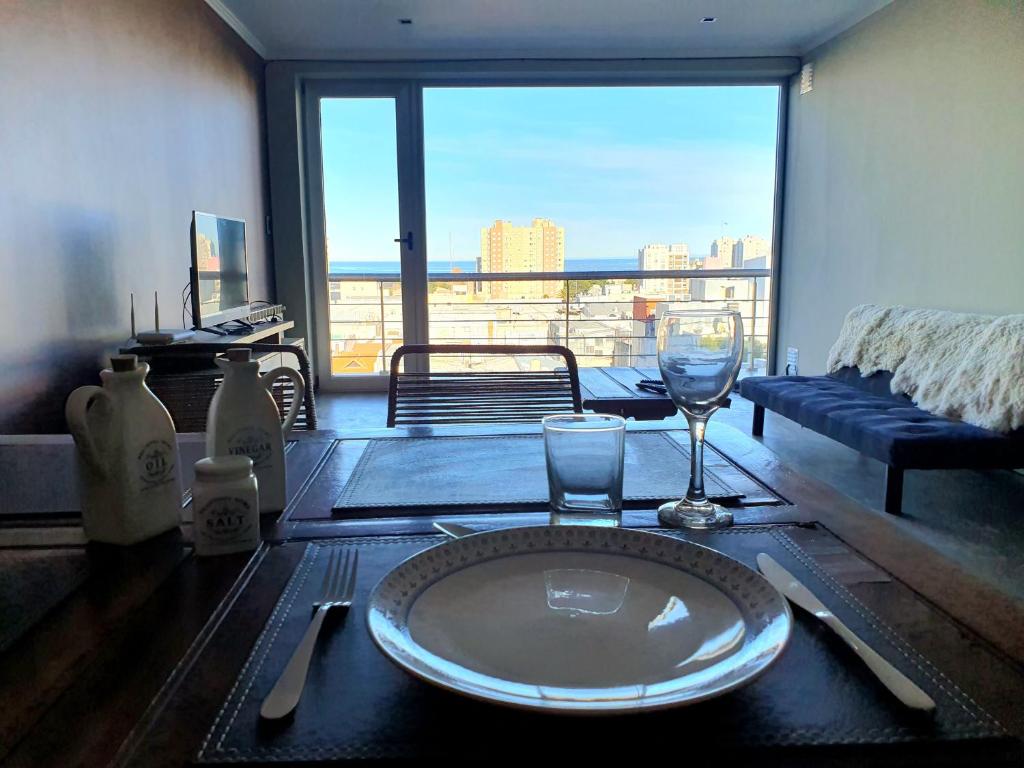 Posezení v ubytování Departamento céntrico y moderno en Comodoro - Mooi Apart