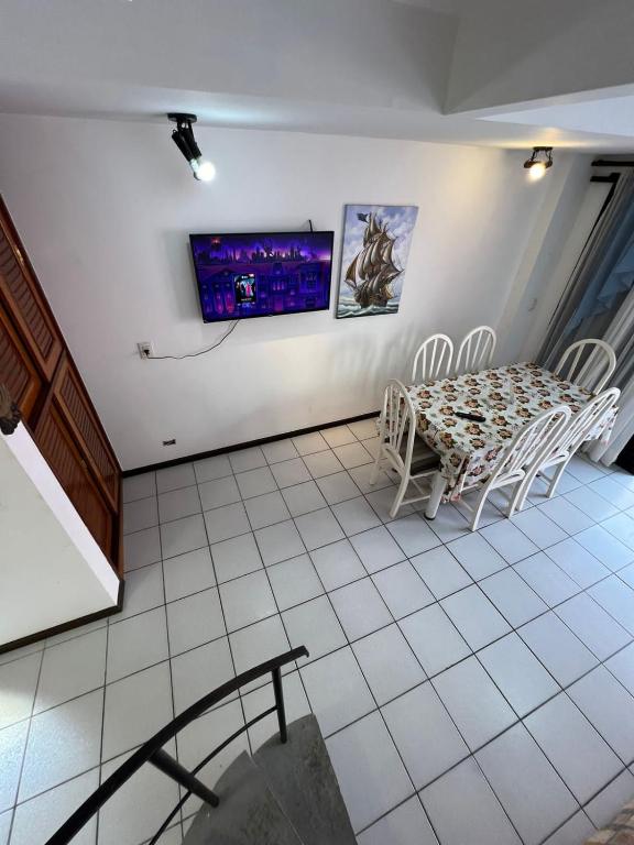 Posezení v ubytování Triplex White em Caiobá-Matinhos-Pr a 200 mt do mar