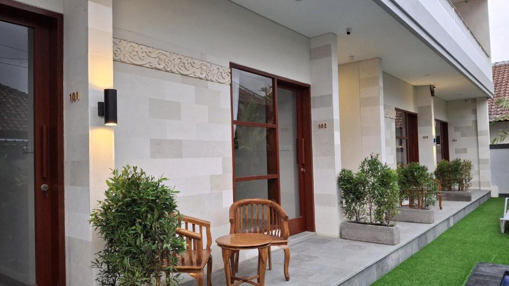 Zahrada ubytování Kutus Bali Guesthouse
