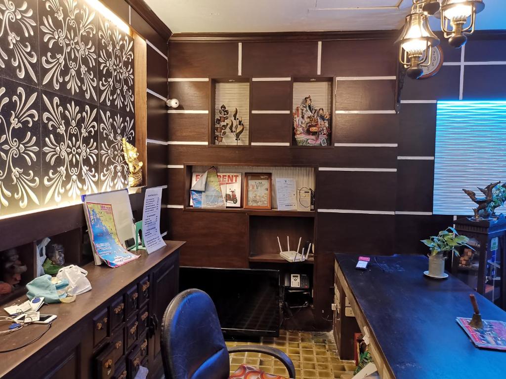 Posezení v ubytování บ้านอันดามัน กระบี่